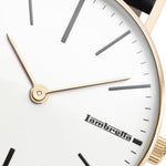 Cesare 42 Oro Blanco Negro - Edición Limitada - Lambretta Watches - Lambrettawatches