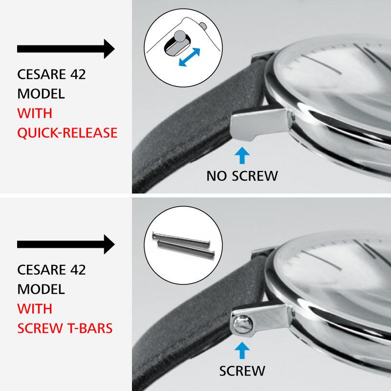 Barras de resorte de 22 mm (2 piezas) - Lambretta Watches - Lambrettawatches